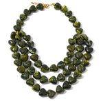 Load image into Gallery viewer, Olive Heart Necklace