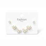 Load image into Gallery viewer, Crystal Trio Stud Pack