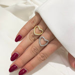 Load image into Gallery viewer, Open Heart Ring