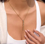 Load image into Gallery viewer, Crystal Drop Necklace