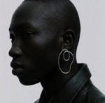Load image into Gallery viewer, Fluid Loop Earrings
