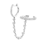 Load image into Gallery viewer, Sparkle Chain Earcuff