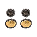 Load image into Gallery viewer, Noir Eclipse Earrings