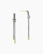 Load image into Gallery viewer, Dual Chain Knot Earrings