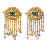 Load image into Gallery viewer, Mystic Eye Drop Earring