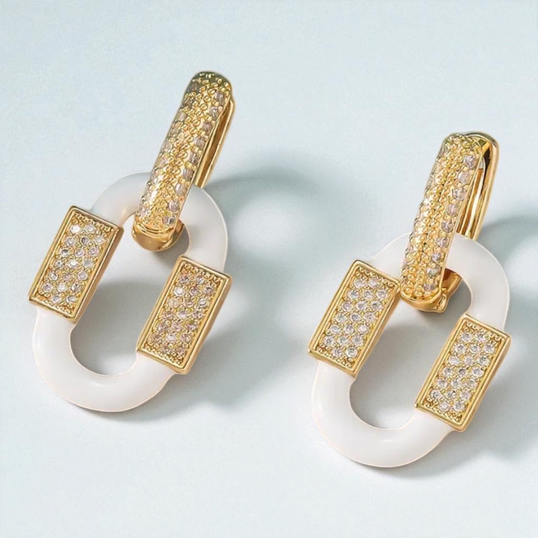 Luna Link Earrings