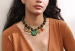 Load image into Gallery viewer, Emerald Garden Necklace