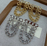 Load image into Gallery viewer, Bold Chain Drop Earrings
