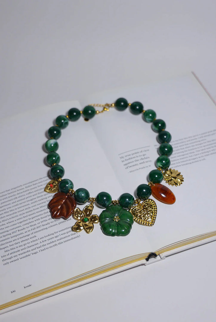 Emerald Garden Necklace