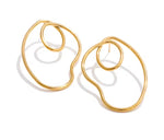 Load image into Gallery viewer, Fluid Loop Earrings