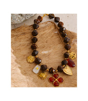 Amber Bloom Necklace