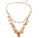 Load image into Gallery viewer, Sunset Charm Statement Necklace