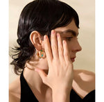 Load image into Gallery viewer, Riviera Gem Hoops