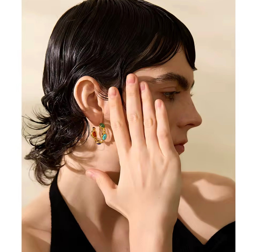 Riviera Gem Hoops