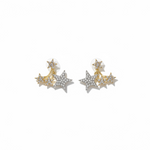Load image into Gallery viewer, Triple Star Earrings
