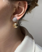 Load image into Gallery viewer, Duo Shine Earrings
