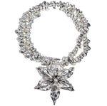 Load image into Gallery viewer, Silver Orchid Necklace
