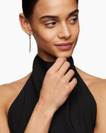 Load image into Gallery viewer, Dual Chain Knot Earrings
