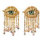 Load image into Gallery viewer, Mystic Eye Drop Earring
