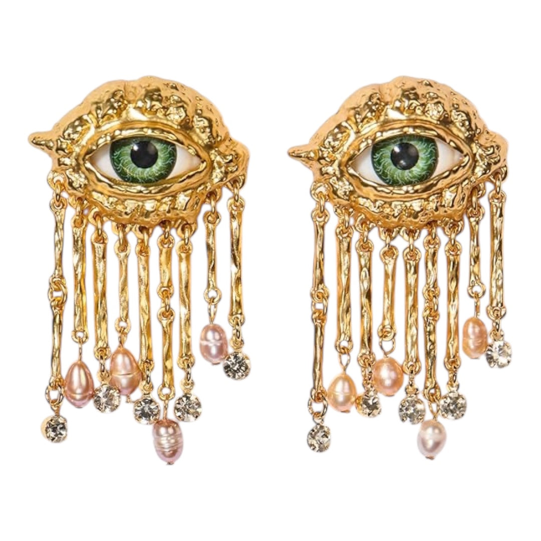 Mystic Eye Drop Earring