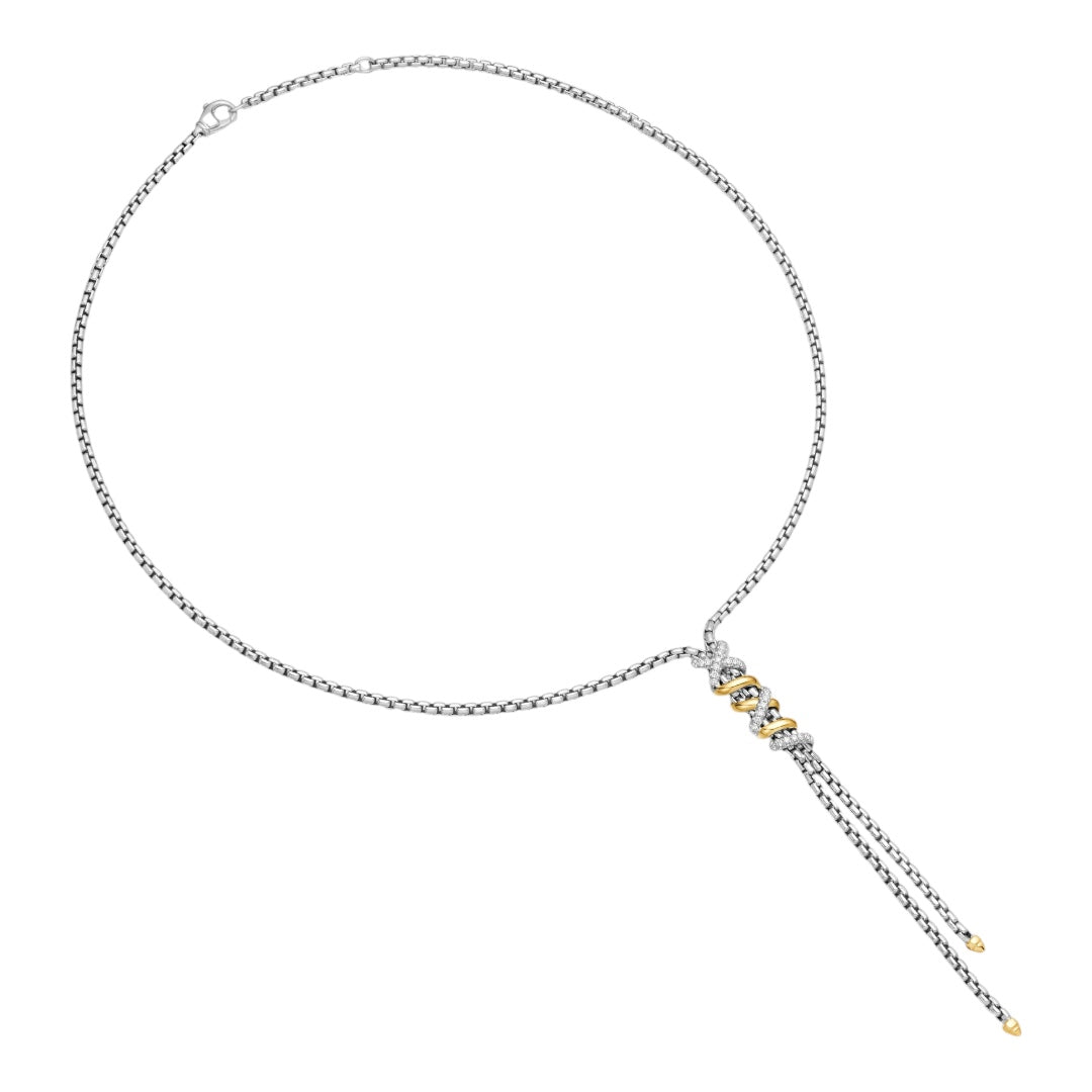 Knot Tassel Chain Necklace