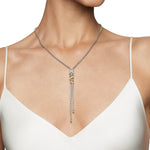 Load image into Gallery viewer, Knot Tassel Chain Necklace
