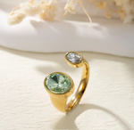 Load image into Gallery viewer, Eterna Dual Gem Ring
