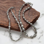 Load image into Gallery viewer, Lunar Edge 2-Piece Necklace Set
