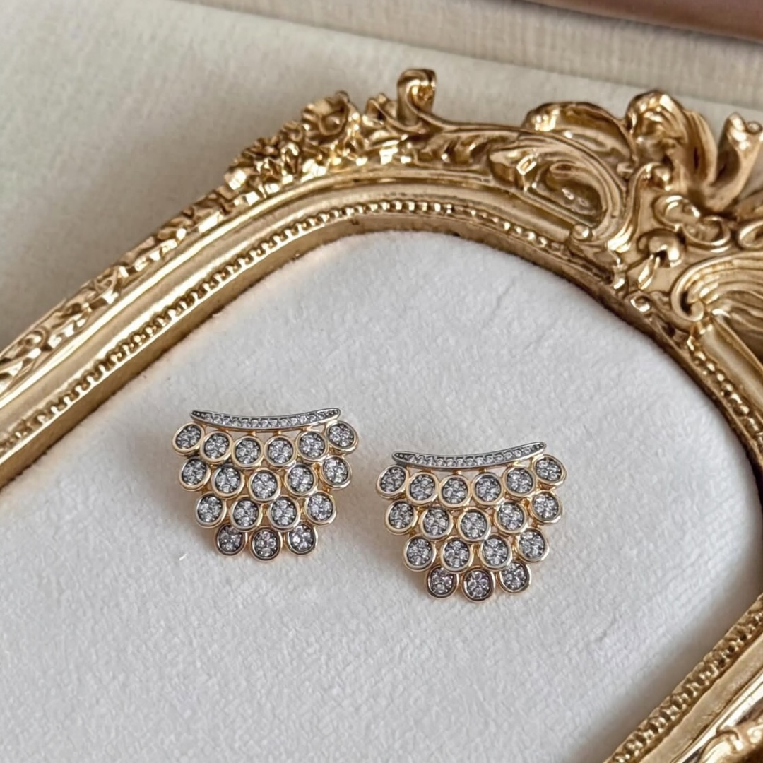 Crystal Bloom Studs
